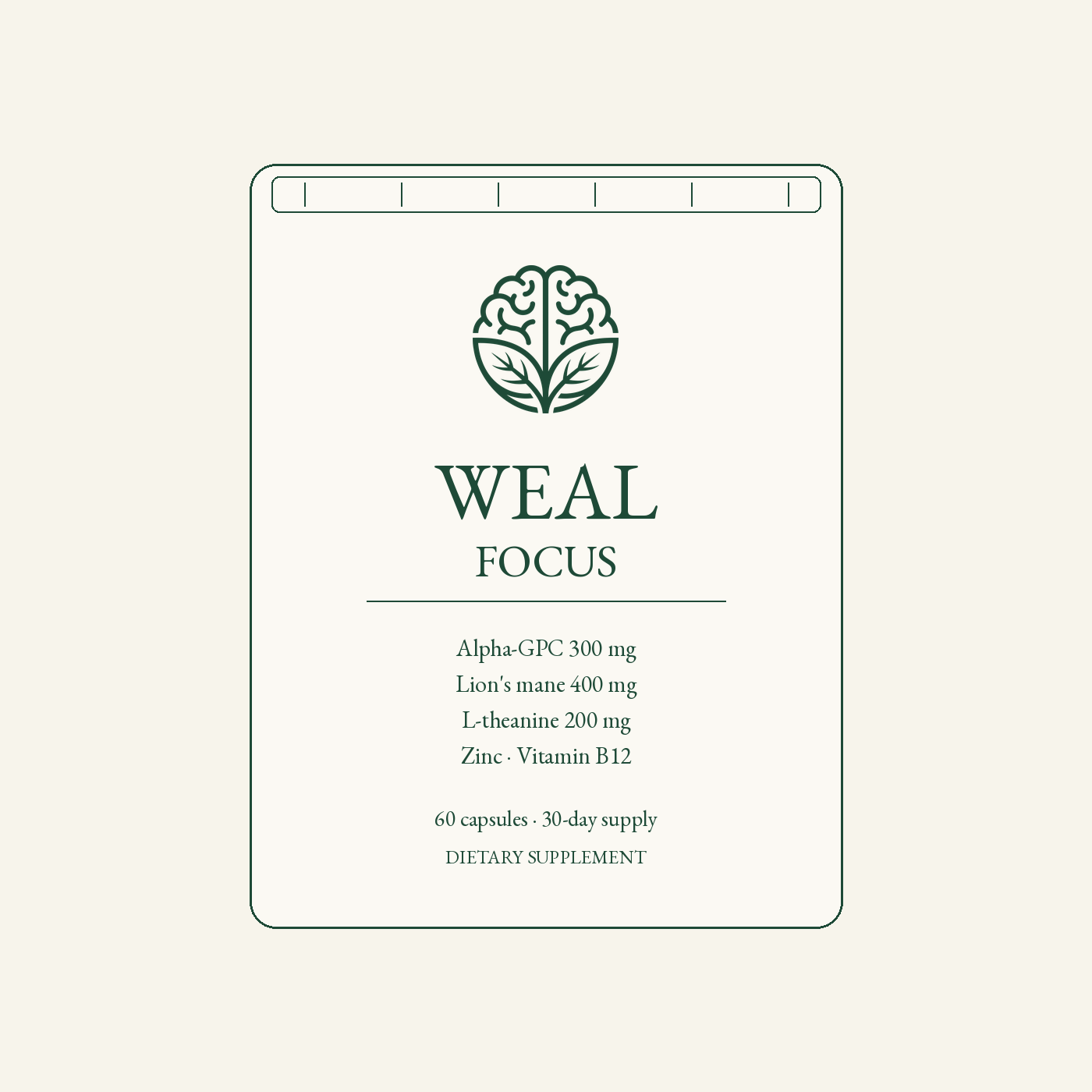 Weal Focus pouch, front