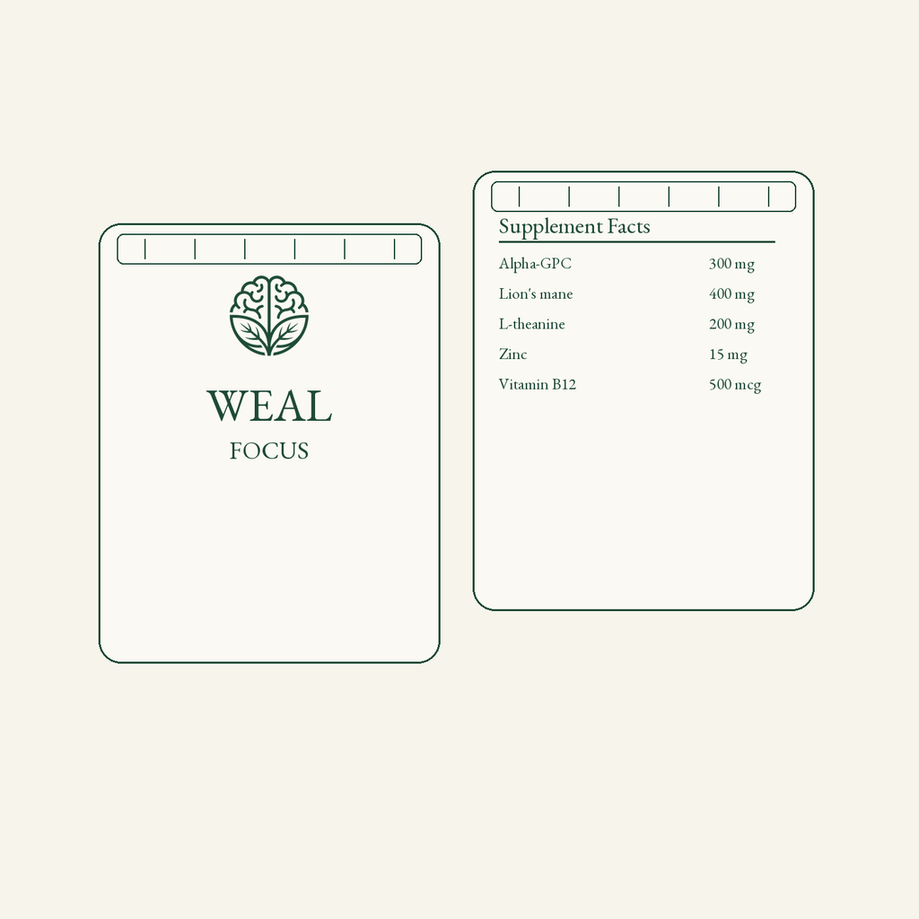 Weal Focus pouch, front and back