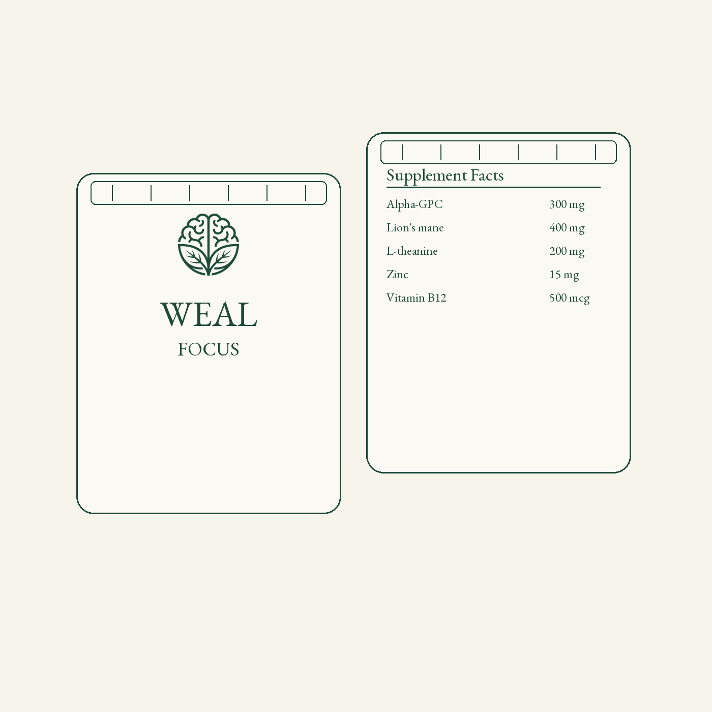 Weal Focus pouch, front and back